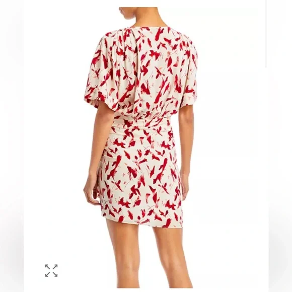 IRO Carta silk Mini Dress NWT - Picture 3 of 16